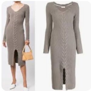 New NAADAM Cable Dress